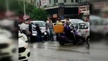 Bursa’da kaza sonrası ortalık karıştı