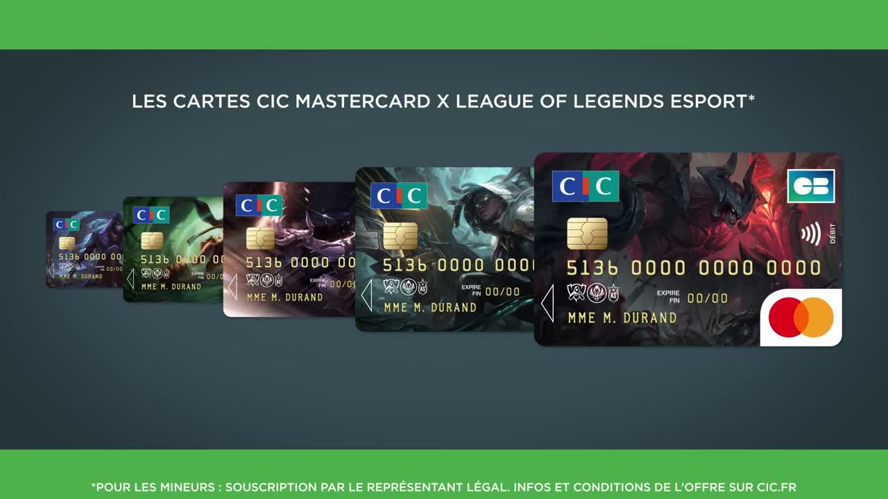 CIC Mastercard x League of Legends Esport 2022 - Vidéo Dailymotion