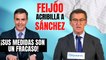 Feijóo (PP) acribilla a Pedro Sánchez (PSOE): “Sus medidas son un fracaso”