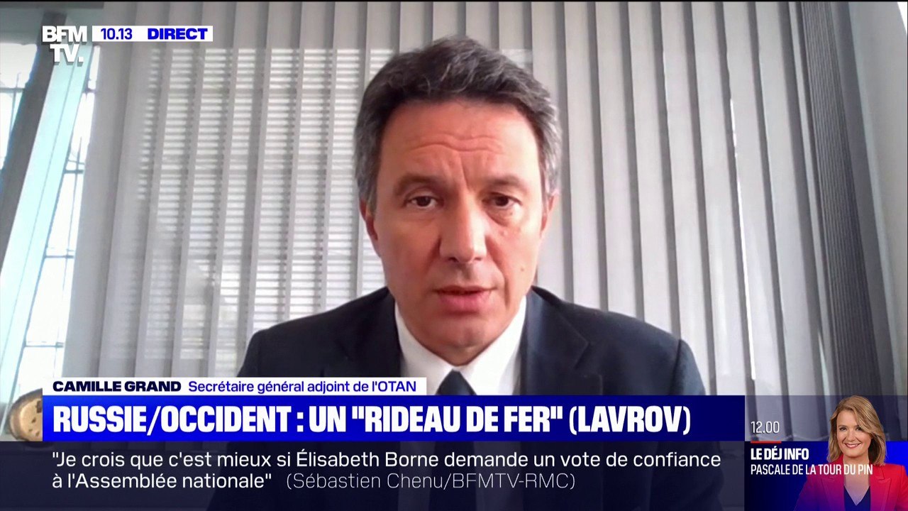 Camille Grand (Secrétaire général adjoint de l'Otan): "Il y a un choix délibéré de maîtriser le risque d'escalade"