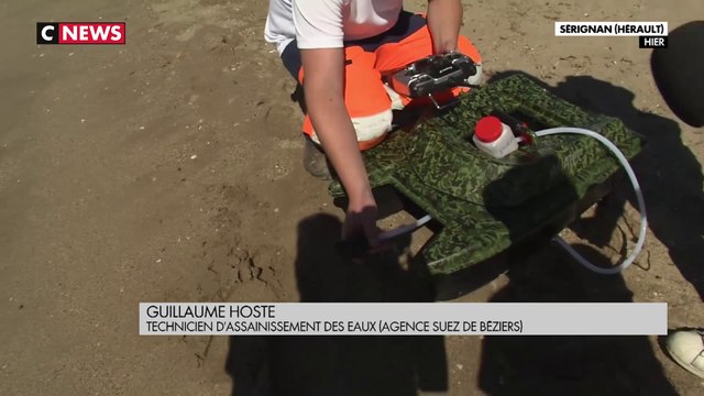 À Béziers, les eaux de baignade sont contrôlées quotidiennement pour garantir aux vacanciers sécurité et qualité