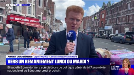 Pouvoir d'achat: "Tout ce qui nous est annoncé n'est pas à la hauteur" pour Adrien Quatennens