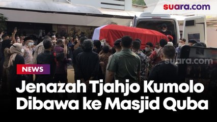 Jenazah Tjahjo Kumolo Dibawa ke Masjid Quba KemenPAN RB untuk Disalatkan