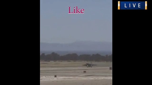 Contrôle en amont de l'avion de chasse F 16 - Décollage et atterrissage