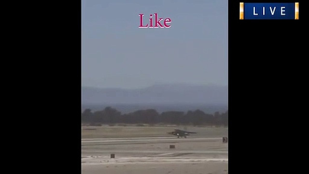 Contrôle en amont de l'avion de chasse F 16 - Décollage et atterrissage