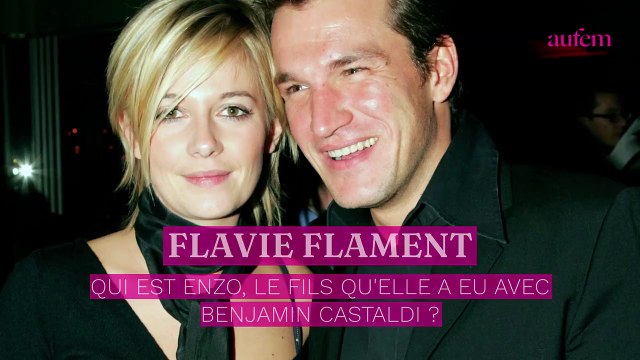 Flavie Flament : qui est Enzo, le fils qu'elle a eu avec Benjamin Castaldi ?