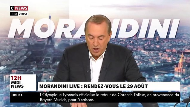 Jean-Marc Morandini annonce "une bonne nouvelle" pour la prochaine saison  de "morandini Live" sur CNews - Vidéo Dailymotion