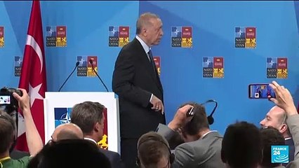 OTAN: Erdogan menace de bloquer l'adhésion de la Suède et la Finlande