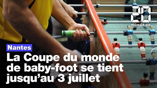 Nantes : La coupe du monde de baby-foot se tient jusqu'au 3 juillet