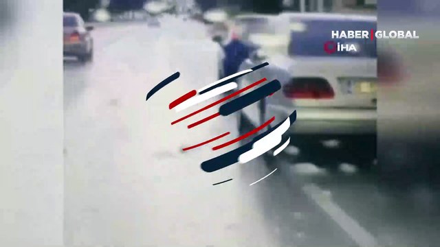 Başkent’teki feci kaza anı araç kamerasına yansıdı