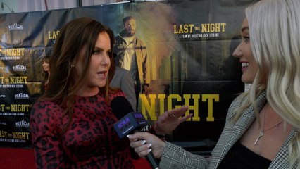 Kira Reed Lorsch talks Horror Movies | "Last the Night" Los Angeles Premiere Red Carpet