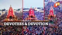Rath Yatra - Lord Jagannath Floating In Sea Of Devotees - Devotees & Devotion