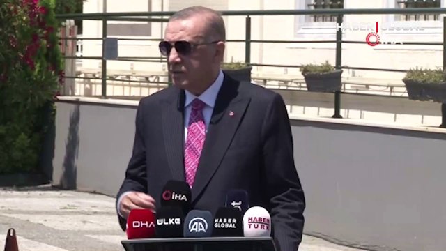 Cumhurbaşkanı Erdoğan'dan cuma namazı sonrası flaş açıklama: Biz İsveç ve Finlandiya'nın üyeliğine değil sadece davete Evet dedik