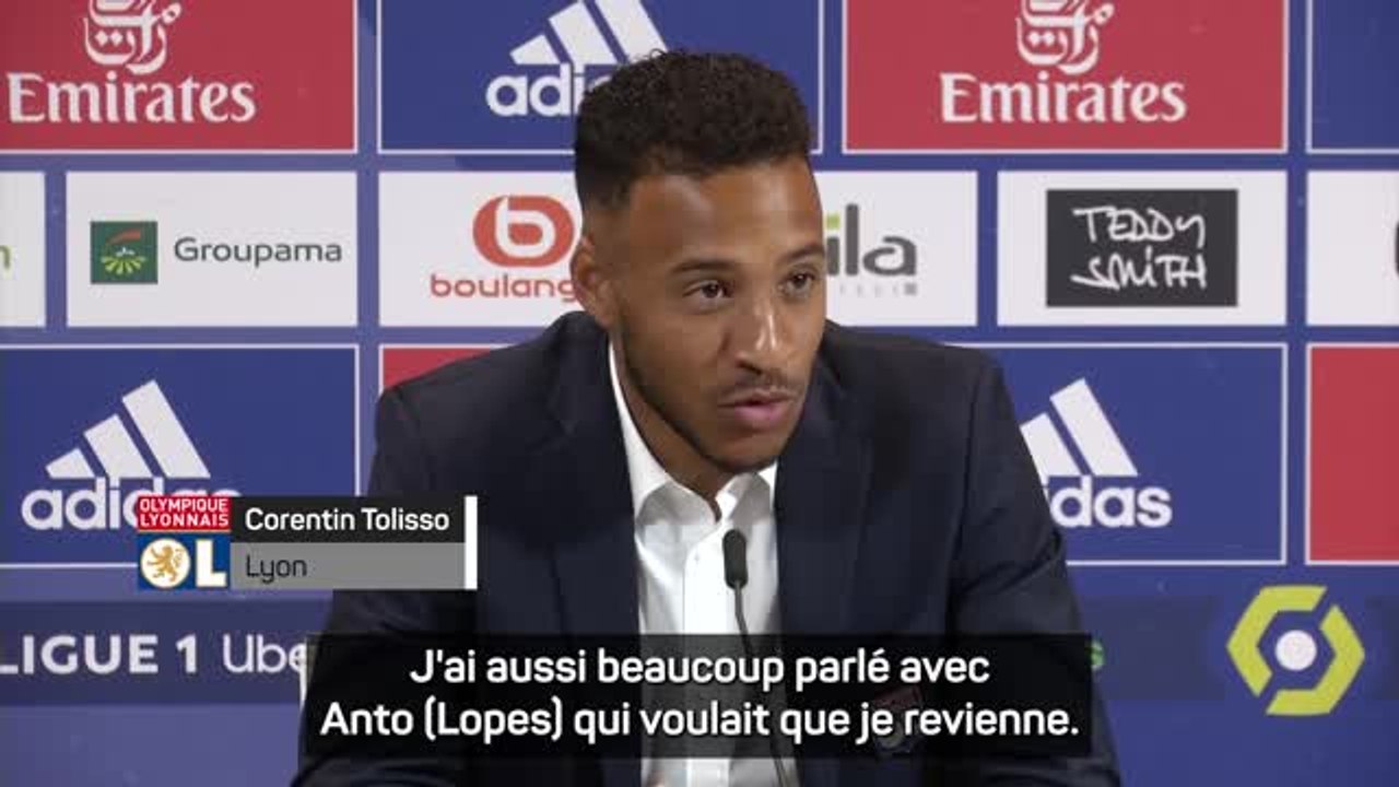 Lyon - Tolisso : "Le retour d'Alex (Lacazette) a joué un rôle"