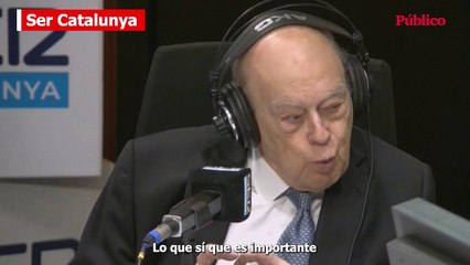Jordi Pujol pone la mano en el fuego “por la mayoría” de sus hijos