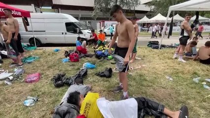 Yüksek hava sıcaklığı Kırkpınar'daki pehlivanları olumsuz etkiliyor