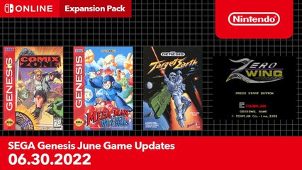Nintendo Switch Online: SEGA GENESIS | Official June 2022 Game Updates Trailer