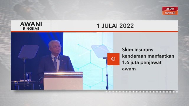 AWANI Ringkas: Skim insurans kenderaan manfaatkan 1.6 juta penjawat awam