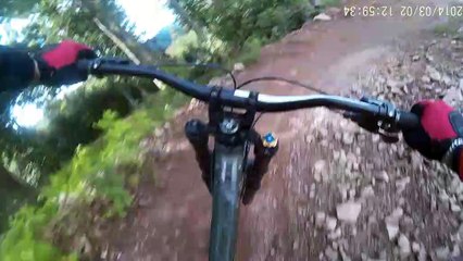 VTT - POV Lien, premier road gap ! La Bresse