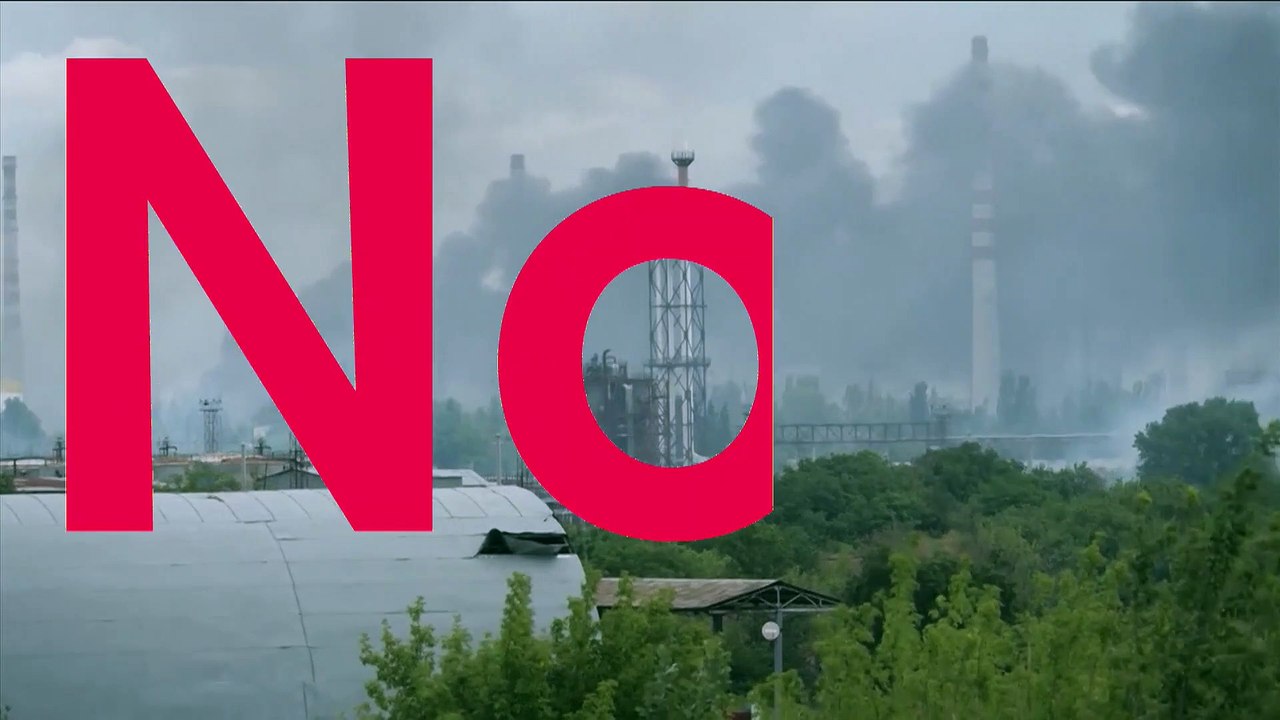 Verzweifelte Bewohner, Bomben und Kämpfe in Lyssytschansk in der Ukraine