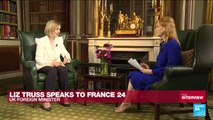 British FM Liz Truss on supporting Ukraine: 'We're in it for the long haul'