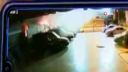 İstanbul’da patlama! O anlar kamerada