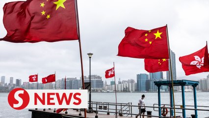 The colourful celebration of Hong Kong's return to China