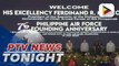 PBBM highlights importance of improving PH's aerial surveillance capabilities during the 75th anniversary of Philippine Air Force