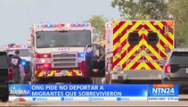 ONGs piden a Biden no deportar a migrantes que sobrevivieron