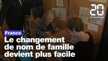 Le changement de nom de famille devient plus facile