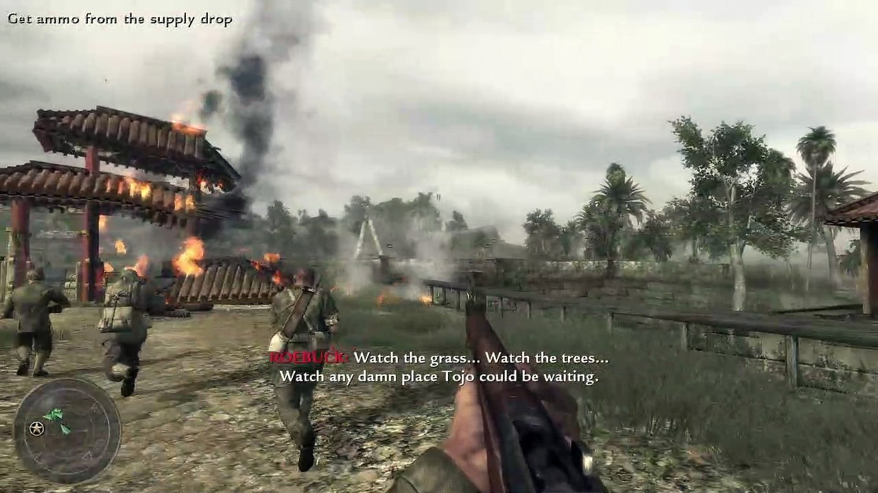 Call of Duty: World at War Campaign Gameplay #13 Breaking Point
