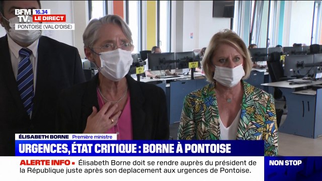 Hôpital: Élisabeth Borne annonce l'expérimentation pendant trois mois d'un complément de rémunération pour les soignants
