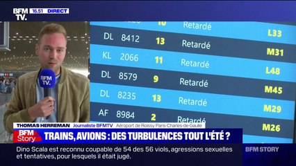 Grève: 17% des vols ont été annulés dans les aéroports d'Orly et de Roissy ce vendredi matin