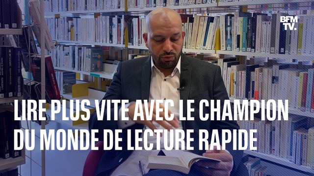 Lire plus vite avec le champion du monde de lecture rapide