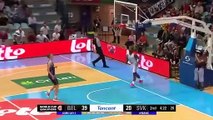 Ce joueur de Basket rate son dunk mais met un panier incroyable