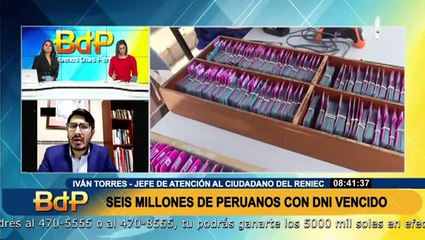 Desde hoy ya no es vigente DNI caduco: 6 millones tienen este documento vencido