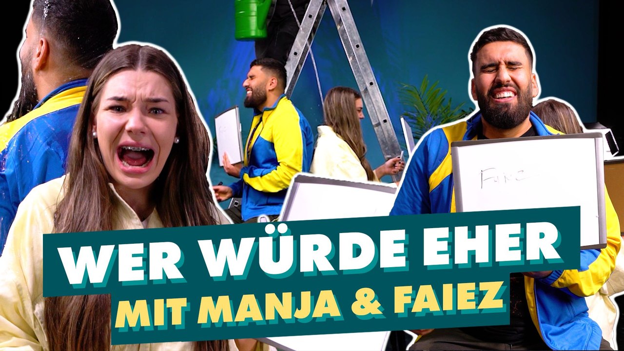 Wer würde eher - mit Manja und Faiez