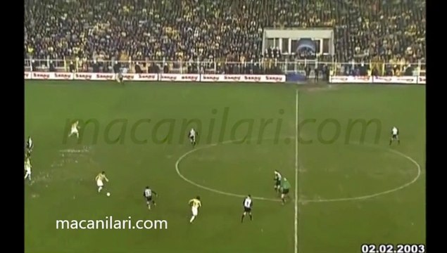 Fenerbahçe 0-1 Beşiktaş 02.02.2003 - 2002-2003 Turkish Super League Matchday 11