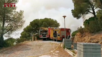Incendio en Castell d'Aro