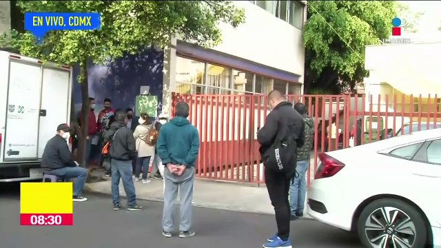 Sigue jornada de vacunación antiCovid a niños de 10 y 11 años en la CDMX