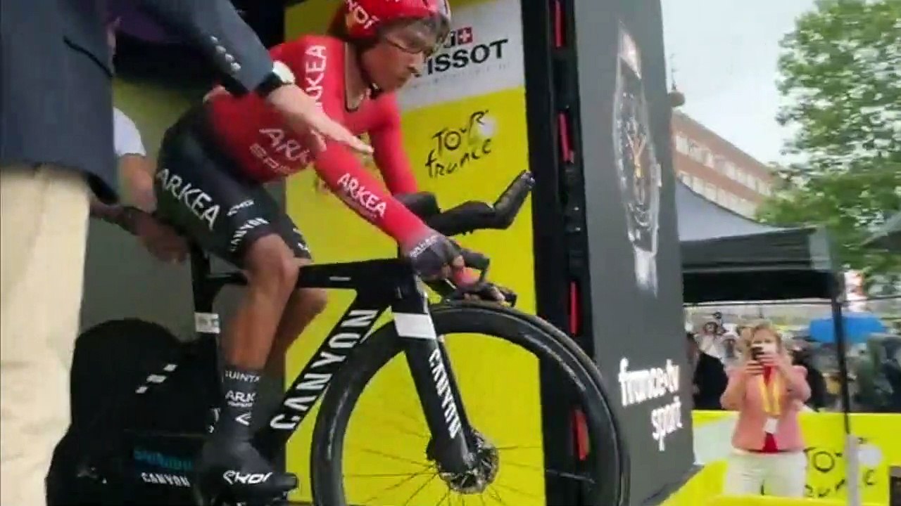 Tour de France 2022 - Nairo Quintana : "No estoy descontento con esta 1ª etapa y mi tiempo"
