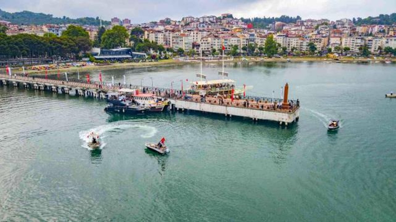 Ünye'de Kabotaj Bayramı'nın 96'ncı yıldönümü kutlandı