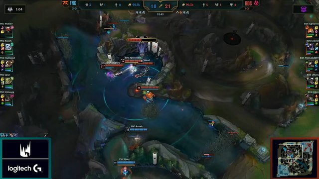 La mecánica del Barón Nashor que cambió el Fnatic vs BDS (League of Legends)