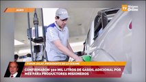 Confirmaron 300 mil litros de gasoil adicional por mes para Productores Misioneros