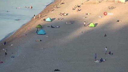 Antalya'da dünyaca ünlü sahil açık hava oteline döndü