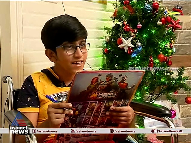 സാംസൺ സന്തോഷത്തിലാണ്; അവൻ എഴുതുകയാണ്