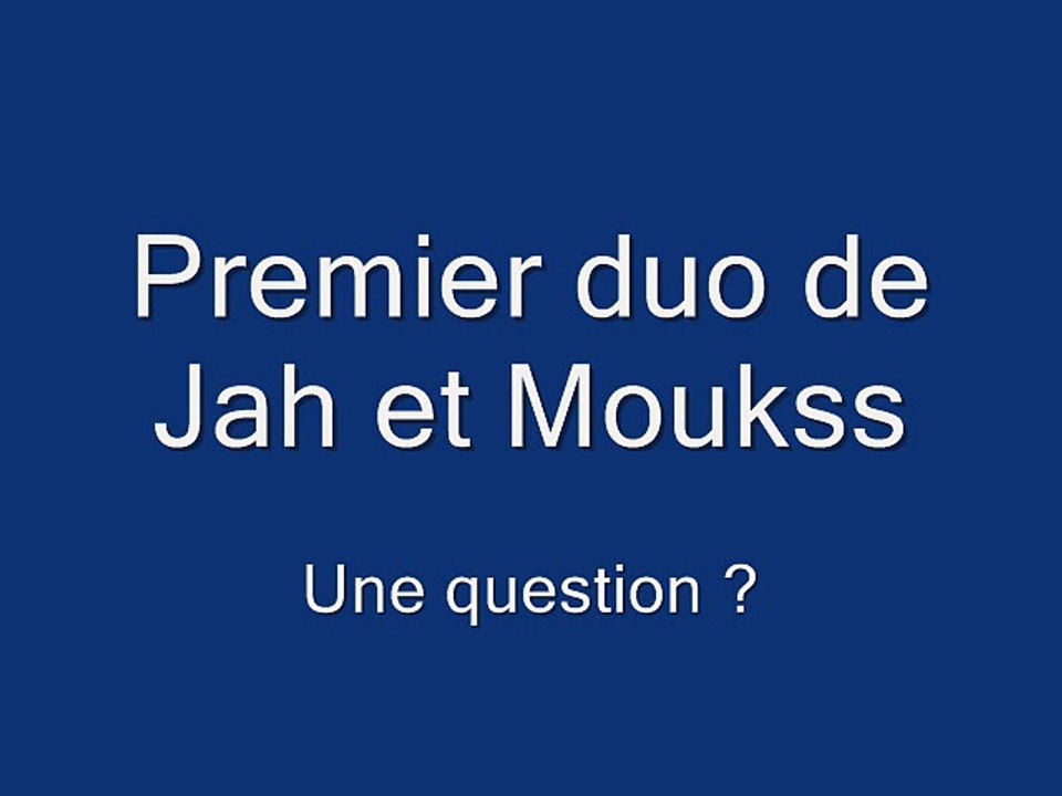 Une question (Feat Mouks)