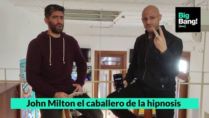 Entrevista a John Milton en la redacción de BigBang