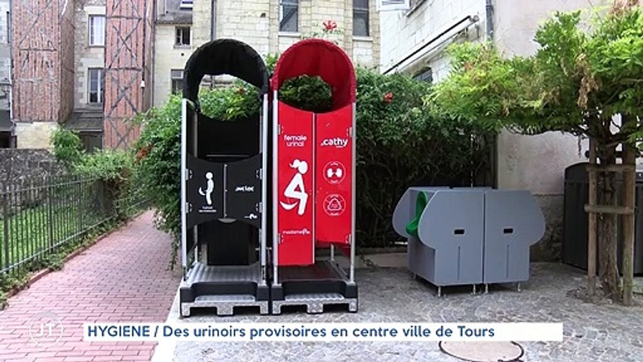 HYGIÈNE / Des urinoirs provisoires en centre ville de Tours