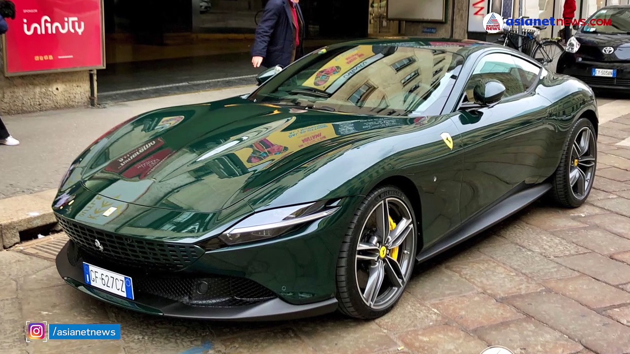 അഴകും കരുത്തും സാങ്കേതിക വിദ്യയും ചേര്‍ന്ന് ഫെരാരി റോമായി; വില 3.76 കോടി